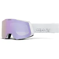 100% Snowcraft White/HiPER Lavender Mirror/HiPER Turquoise Mirror