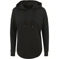 Build Your Brand Oversized Hoodie Noir XS Femme