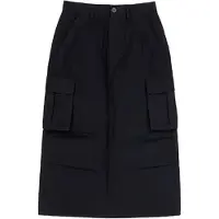Santa Cruz Opus Dot Cargo Long Skirt Noir S Femme