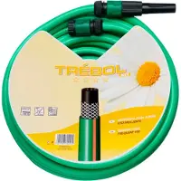 A Forged Tool Tuyau adhésif vert tressé 15 mm. - rouleau 5/8" de 15 mètres avec accessoires