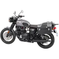Hepco&Becker C-bow Triumph Bonneville T 100/2017 6307559 00 02 Saddlebags Fitting Noir