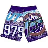 Mitchell & ness Short SHORAJ19071-UJAPURP pour Homme