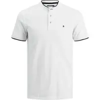 Jack & Jones T-Shirt 'JJEPaulos' noir / blanc cassé