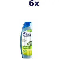 Head & shoulders Lot de 6 shampoings - 250 ml - contrôle intense du sébum