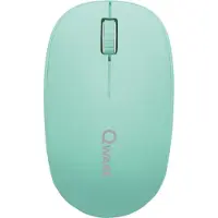 Qware Wireless Mouse Bristol - Souris de bureau sans fil pour PC et ordinateur portable Bleu
