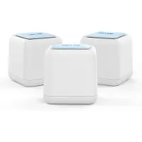 Wavlink Wi-Fi Mesh Kit Dual Band 1200 Mbps 3 White Adapters 150 m² Coverage