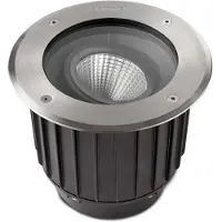 LEDS-C4 Gea Cob - Luminaire d'extérieur encastré à LED en acier inoxydable Aisi 316 IP67