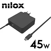 Nilox USB Charger 45W Power Delivery Black - Alimentation rapide des appareils