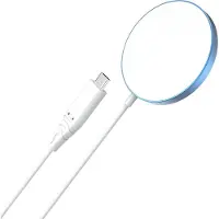Choetech Chargeur sans fil amovible MagSafe 15W pour iPhone12/13/14, bleu