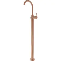 RAV Mitigeur lavabo sur pied SEINA en laiton rose gold poli H. 115 cm