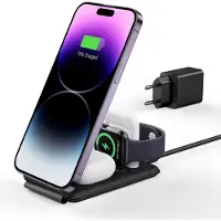 ESR Kit Qi2 3 en 1 pour recharger sans fil en voyage (HaloLock)