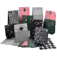 Sonstiges Calendrier de l'avent à remplir pour enfants filles femmes en gris rose noir