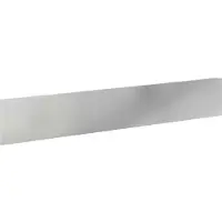 vidaXL Bordure de jardin, 20 pièces, 100 x 18 cm, acier, argenté