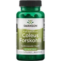 Sonstiges Coleus Forskohlii 400 mg 60 gélules Swanson Health Products
