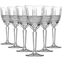 RCR Brillante Set de 6 verres à vin rouge 230 ml