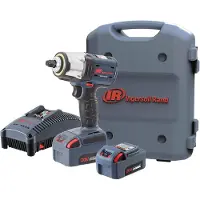 Ingersoll Rand Visseuse à chocs sans fil 1/2" avec 2 batteries 5,0 Ah incluses - 750 Nm, kit W5153-K22B-EU