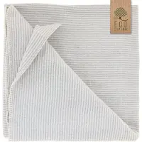 Unique living Couverture Sally douce et chaude en blanc pigeon