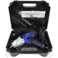 GEKO Clé à chocs électrique 1/2" 720 Nm, 450W, avec accessoires