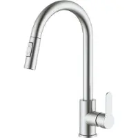 Verhal Miño Series Kitchen Tap Argenté