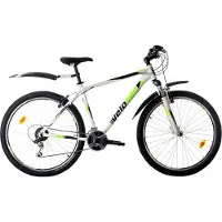 Velotec Vélos tout terrain, , PRO 29 pouces blanc/vert