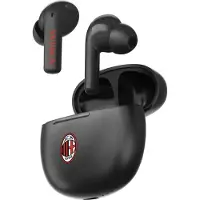 Techmade TM-K201E-MIL Écouteurs Bluetooth officiels de l'AC Milan avec commandes tactiles