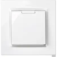 Big Buy Cooking Fiche 2p+t Monobloc Blanche Prise électrique Sûre Et Compacte - Simon