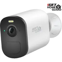 HomeGuard HGWBC356 - Caméra IP 2K (3 MPx) WiFi, vision nocturne, audio bidirectionnel, IP66