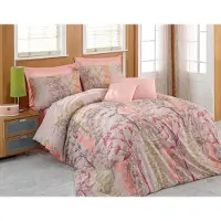 L'essentiel Maison , Begonvilla- EPJ4811, Beige, Couettes, 65 % coton / 35 % polyester