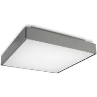 LEDS-C4 LED Kossel plafonnier, polycarbonate, gris, 40 cm