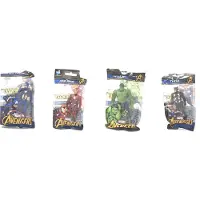 Marvel Avengers Action Heroes - HULK - THOR - CAPTAIN AMERICA - IRON MAN *9cm* Set