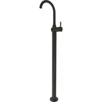 RAV Mitigeur lavabo sur pied SEINA en laiton noir H. 115 cm