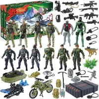 Sonstiges JOYIN 2024 Calendrier de l'avent pour enfants Noël militaire homme