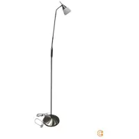Paul Neuhaus Produit de deuxième choix Lampadaire LED Pino Lampe Lampadaire Luminaire Argent mat 605