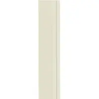 Nortene Poteau ALUPOST pour panneaux décoratifs - 1,15 m - aluminium - blanc