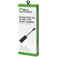Microconnect GENERIQUE 5706998631008 - COMMUTATEUR KVM - USB3.1C-LEN adaptateur et connecteur de câbles USB C Square Lenovo Noir