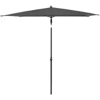 Doppler Parasol gris 120 x 227 cm