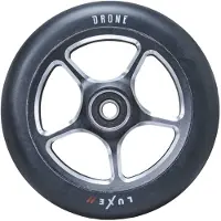 Drone Trottinette freestyle Luxe II Roues 110 mm Noir/PU Noir