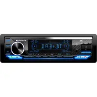 Caliber Autoradio avec Bluetooth - DAB - DAB+ - Autoradio avec USB, SD, AUX, FM - 1 DIN - Mains libres - Port de recharge USB - 4 x 100 watts (RMD058DAB-FBA)