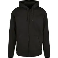 Build Your Brand Basic Full Zip Sweatshirt Noir L Homme