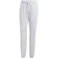 Adidas Essentials 3 Stripes French Terry Cuffed Joggers Blanc,Gris S Femme