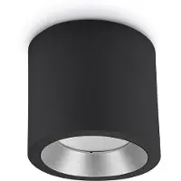 Leds-C4 Lighting Leds-C4 Cosmos - Plafonnier à LED pour montage extérieur noir 16,8 cm 2526 lm 3000K IP65