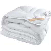 Inter Widex Couette toute l'année 200x220 MERINO WOOL Couette Senna Home en laine, mérinos, blanc