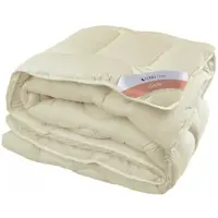 Inter Widex Couette d'hiver 135x200 CLASSIC TERMO Senna Home, double épaisseur, chaude, crème