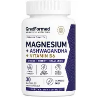 ZIMETER MAGNÉSIUM + ASHWAGANDHA + VITAMINE B6 - 30 gélules