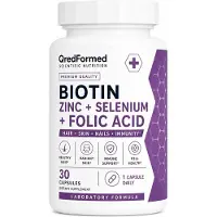 ZIMETER BIOTINE, ZINC + SÉLÉNIUM + ACIDE FOLIQUE - 30 gélules
