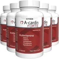 Fyron Group B.V. A-Cardin Forte - 300 gélules (5 x 60 gélules) - boîte de 5
