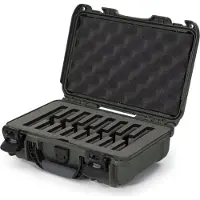 Nanuk 909 valise avec mousse pour 8 couteaux, vert olive