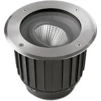 Leds-C4 Lighting Leds-C4 Gea - LED encastrées au sol uplight acier inoxydable poli 1950lm 2700K IP67