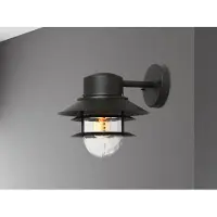 Elstead Lighting Lampe d'extérieur Helsinger Down noir