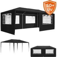 Jurhan Tente de réception NEAPOL, 3x6m, anthracite